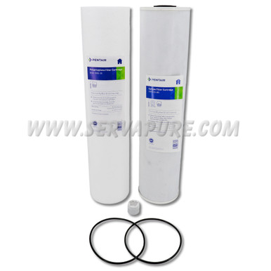 Serv-A-Pure SFP-510, Replacement Filter Pack For The 72160 Filter System: (1) 155358, (1) 155967, (2) 151122, (1) LUBE-111