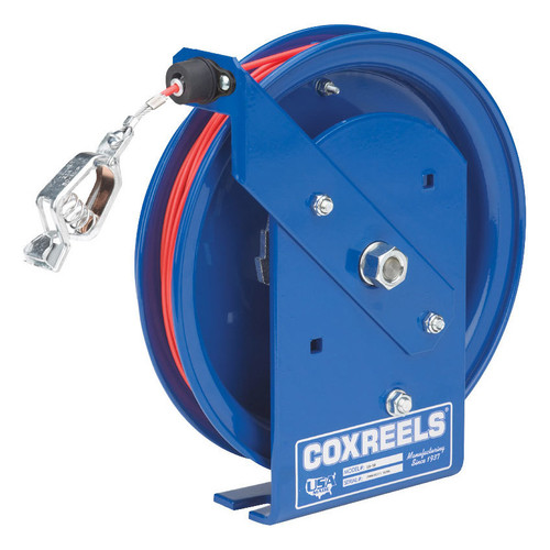 Coxreels SD-50-1 Static Discharge Spring Driven Cable Reel w/ 50 ft. Stainless Steel Cable