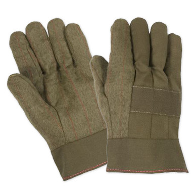 Hot Mill Gloves - 100% Cotton- Extra Heavy Weight - 1 Dozen Units IF34BTP