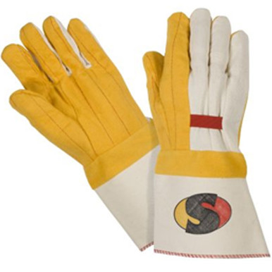 Double Palm Gloves - Cotton & Nonwoven Liner- Extra Heavy Weight - 1 Dozen Units UHF20TNESC