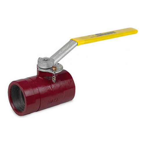 Sharpe 1 in. NPT Threaded Ductile Iron 1000 WOG Full Port Locking Ball Valve