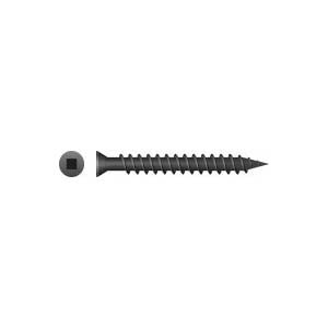 #6 x 1-5/8" Square Trim Head S-Point Sharp Point Drywall Screw Phosphate Coating (5000/Bulk Pkg)