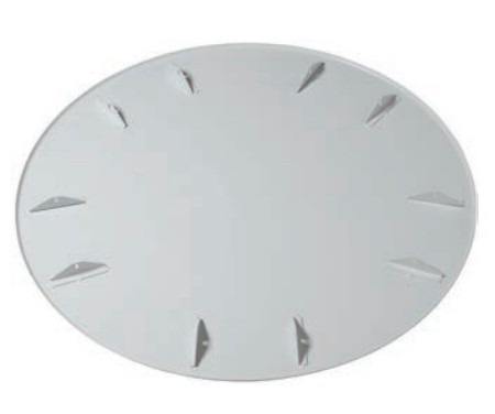 Multiquip Superflat -Clip ROT Blade Float Pan #12093WZ - PAN FLOAT 46 5 BLADE SF Z CLIP ROT