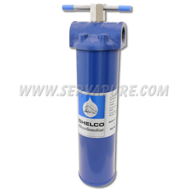 Shelco FOC-784, 10'' Cast Iron and Steel Filter Housing, 1/2'' In/Out