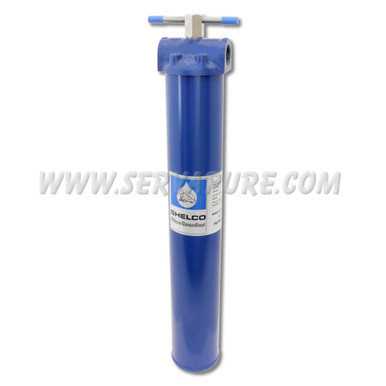 Shelco FOC-808, 20'' Cast Iron and Steel Filter Housing, 1'' In/Out