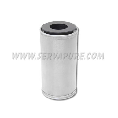 Shelco Stainless Steel Filter Cartridge, 5'', 120 Micron