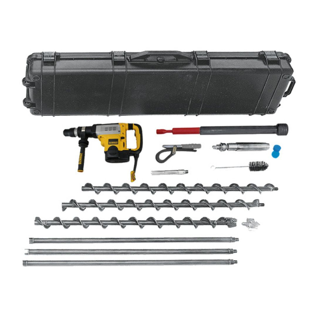 AMS 209.612 Inch Flighted Auger Kit w/ Drill - 5/8 Inch Thread