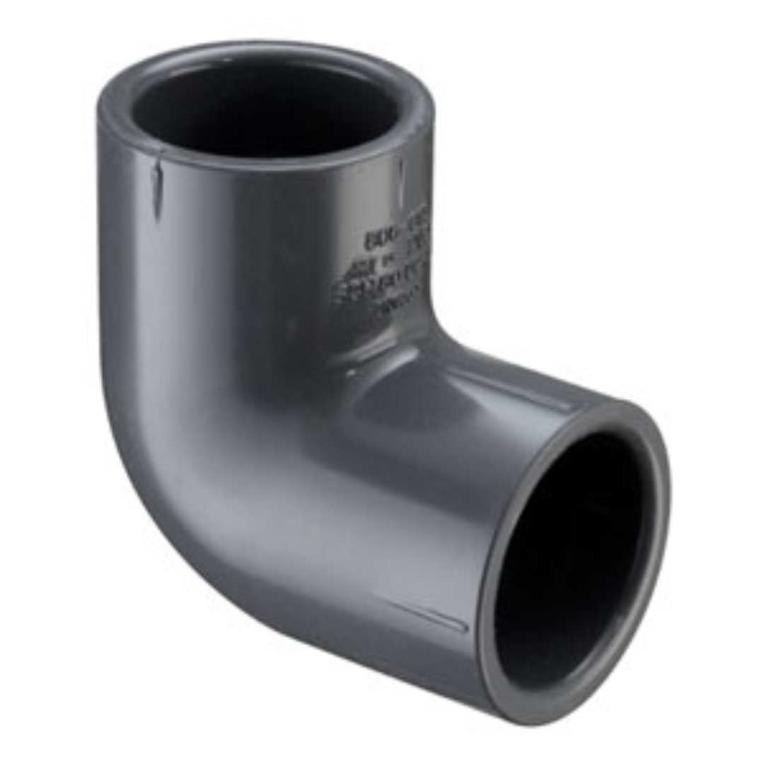 Spears 806-030 Sch 80 PVC 3 Inch 90 Deg. Elbow, Socket