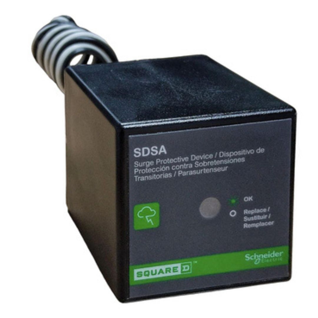Square D SDSA05 Surge protection device, Surgelogic, 36kA, 120 VAC, 1 phase, 2 wire, 100kA SCCR, NEMA 4X