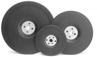 4 x M10 x 1.5 Standard Back Up Pad (Qty. 1)