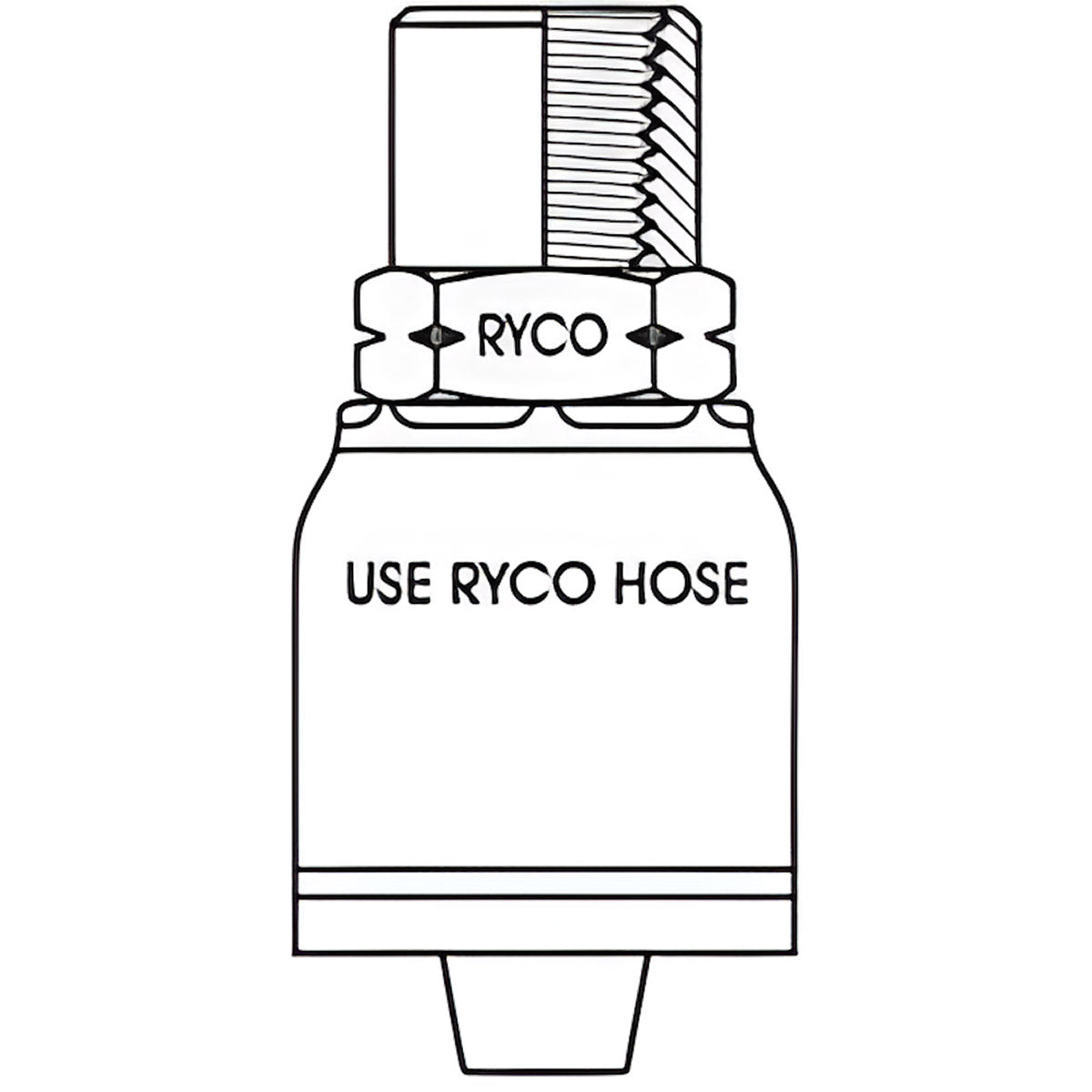 NPSM FEMALE WITH 1/2 INCH THREAD FOR 1/2 INCH HOSE