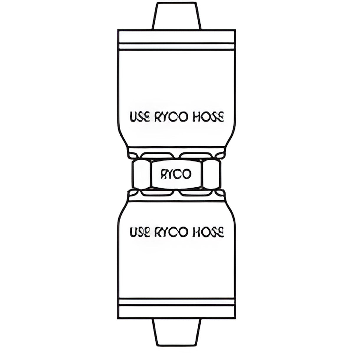 JOINER FOR 3/8 INCH HOSE
