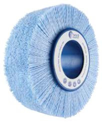 10" Abrasive Nylon Wide Face Wheel, .045X.090/80 CeramiX Abrasive Filament, Long Trim 30804
