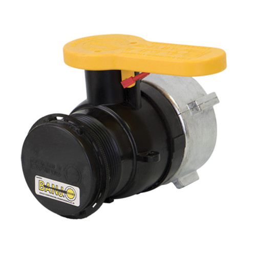 Banjo NPT IBC Spin Weld Valves for Schutz - Schutz V20280 Spin Collar x 2 in. Male NPT with Santoprene Gasket