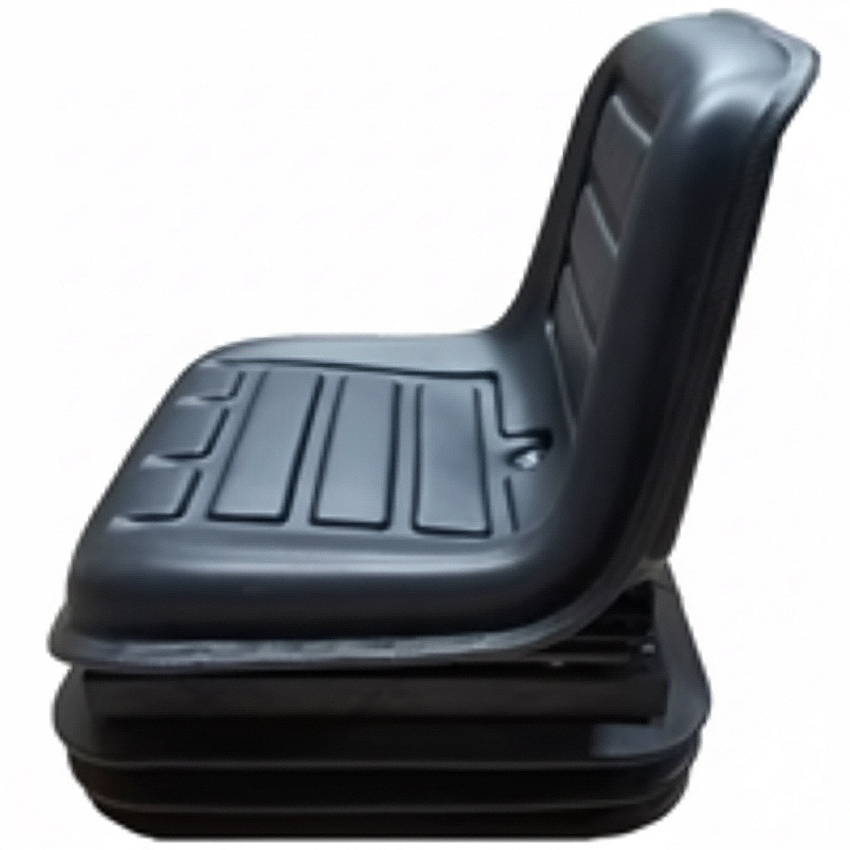 TISCO Compact Tractor Seat with Internal Suspension - Black Vinyl