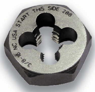 3/4"-14 HEX DIE, Norseman Drill #86420