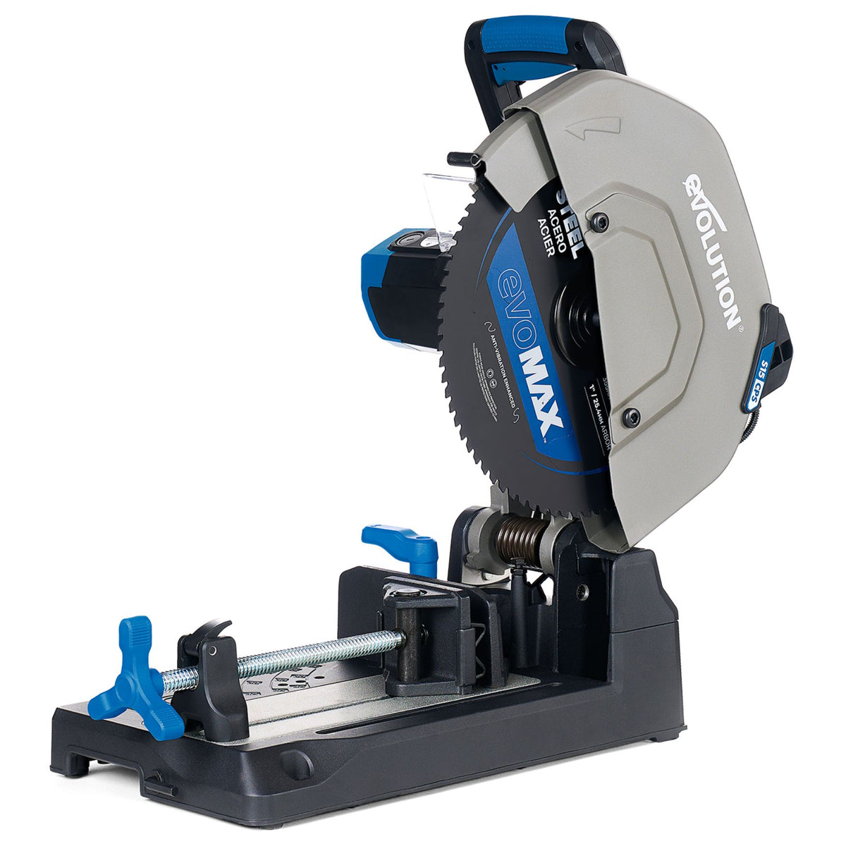Evolution S15CPS: Metal Cutting Chop Saw With 14 In. EVOMAX14ST | 15 in. Blade Can Be Fitted
