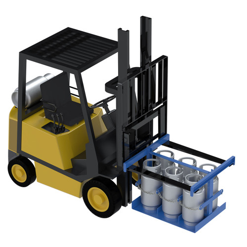 Vestil Fork Truck LP Tank Caddy