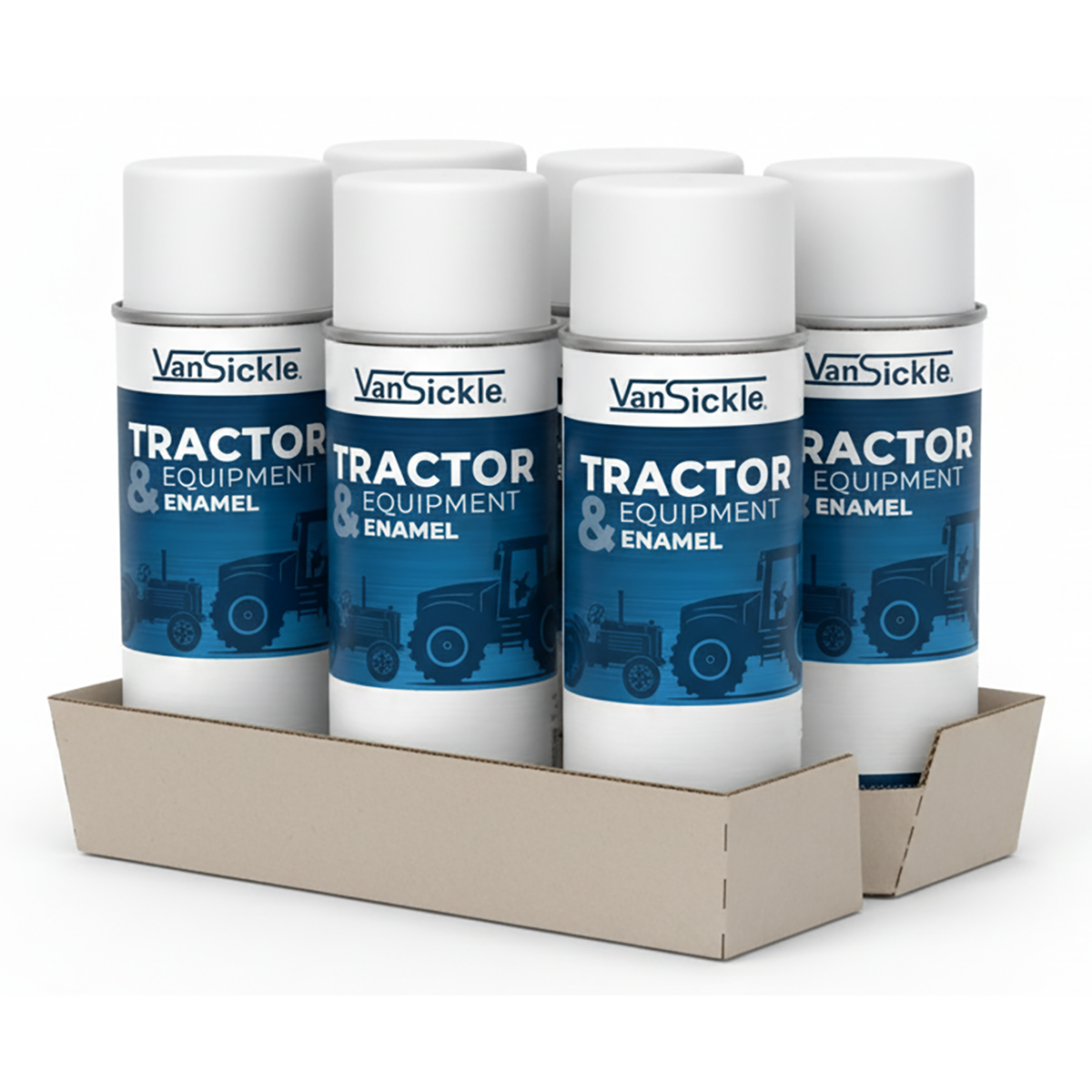 Tractor & Implement Paint - Ford Dearborn Red, Aerosol (6-Pack)