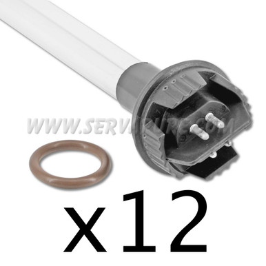 Viqua 602805/12 Replacement UV Lamp for C, C4, D, D Plus, D4, D4 Plus Model Systems, 12 Pack