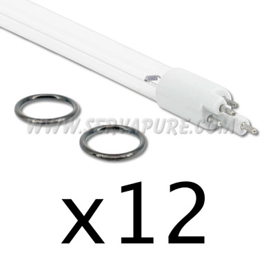 Viqua S200RL-HO/12 Replacement UV Lamp for SPV-200, SPV-3.5, SP200-HO & SCM-200, 12 Pack