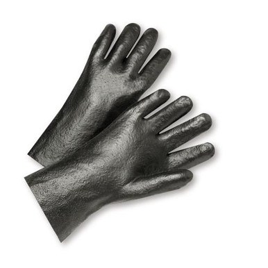 14" Semi Rough PVC Glove 1047R