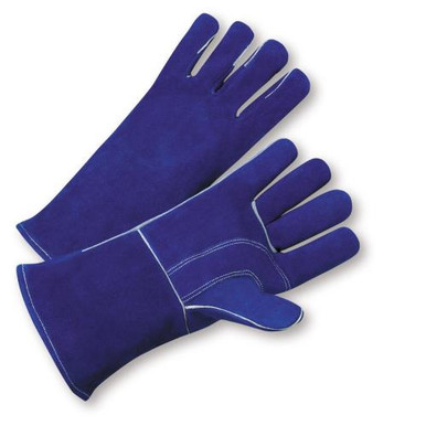 Blue Welders Reinforced Thumb Kevlar Sewn 945