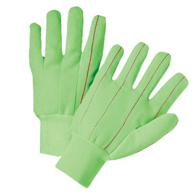 Knit Wrist 18oz EQ Fully Corded Glove, Standard Size - Fluorescent Green K80SCNCGRI