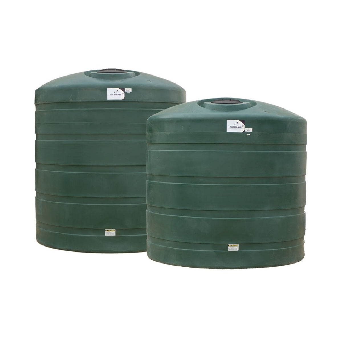 Ace Roto-Mold 3000 Gallon Vertical Flat Bottom Water Tank, WO3000-VT