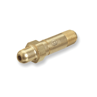 Western Enterprises Cylinder Adapter Nipples, 3,000 psi, 1/4 in (NPT), Male, CGA-346, 1 EA, #143SF