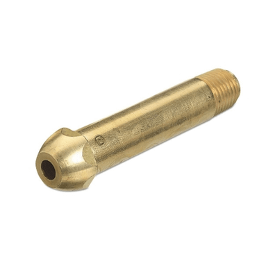 Western Enterprises Cylinder Adapter Nipples, 3,000 psi, 1/4 in (NPT), Male, CGA-500/510/580/590, 1 EA, #159SF