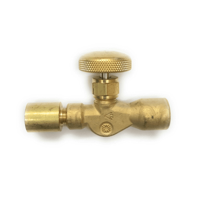 Western Enterprises Non-Corrosive Gas Flow Valves, Brass, Non-Corrosive Gases, 1/4 in NPT(F), 1 EA, #218D