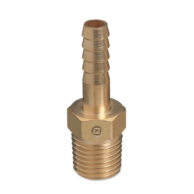 Western Enterprises Brass Hose Adaptors, Female/Hose Barb, Brass, 5/16 in, 1 EA, #556