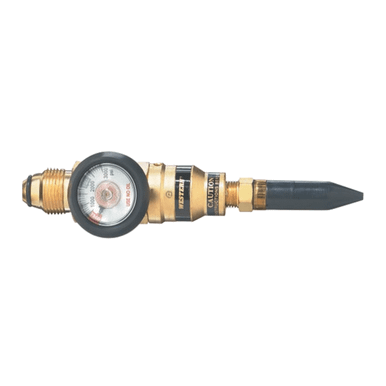 Western Enterprises Economy Balloon Inflators w/ Gauge, Helium, 38-85 PSIG, CGA 580, 3,000 psi inlet, 1 EA, #R125G