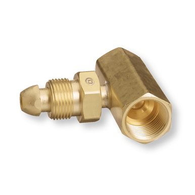 Western Enterprises Manifold Coupler Tees, Coupler, Brass, Argon/Helium/Nitrogen, 1 EA, #T92