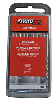 RotoZip ZB50 Steel 1/8-in Drywall CuttingBits 50-Pack