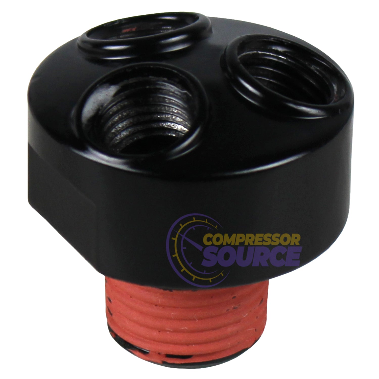 Prevost 3 Way Air Hose Coupler Splitter Manifold Block 1/4" NPT A15-201