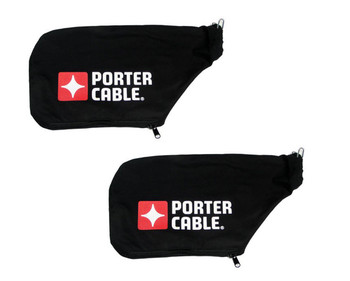 Porter Cable 557 Plate Joiner Replacement (2 Pack) Dust Bag # A27359-2PK