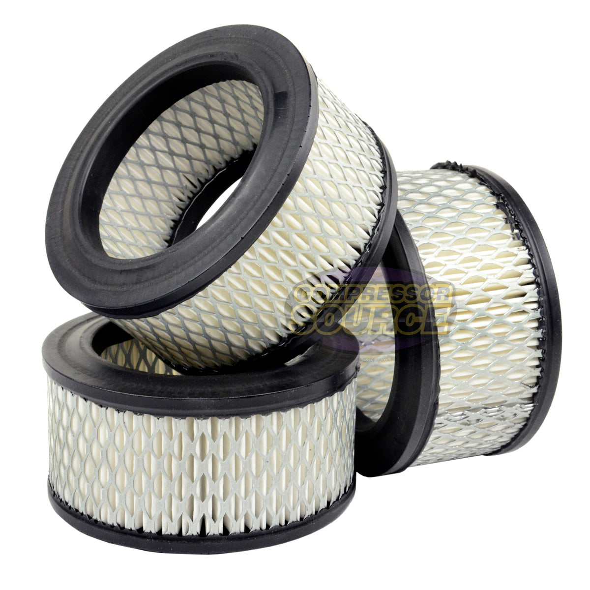 A424 Air Intake Filter Campbell Hausfield STO73903AV Curtis VA1118, VA1163 Ingersol Rand 32171979 32282196 - 3 Pack