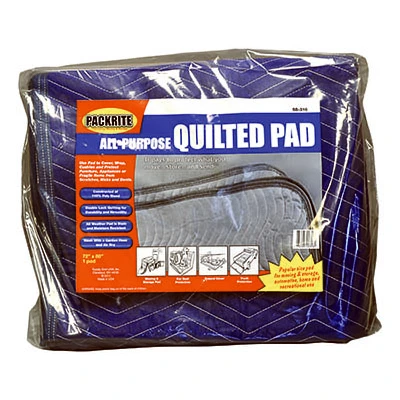 Quilted Moving Blanket, All-Weather, 54 x 80 In.