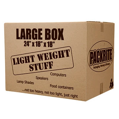 Moving Box, Large, 24 x 18 x 18-In.