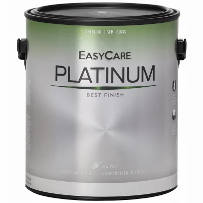 Platinum Interior Paint & Primer + Stain Blocker, Neutral Base Semi-Gloss Latex, 1 Gallon
