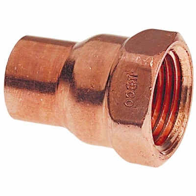 Copper Pipe Adapter, 1/2 In. CxM