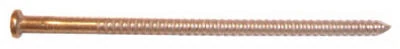 Siding Nails, Ring-Shank, Stainless Steel, 6D, 2 In., 1 Lb.