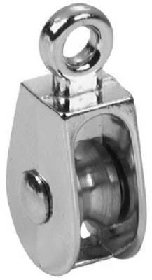 Rope Pulley, Single Rigid Eye, 2 In.