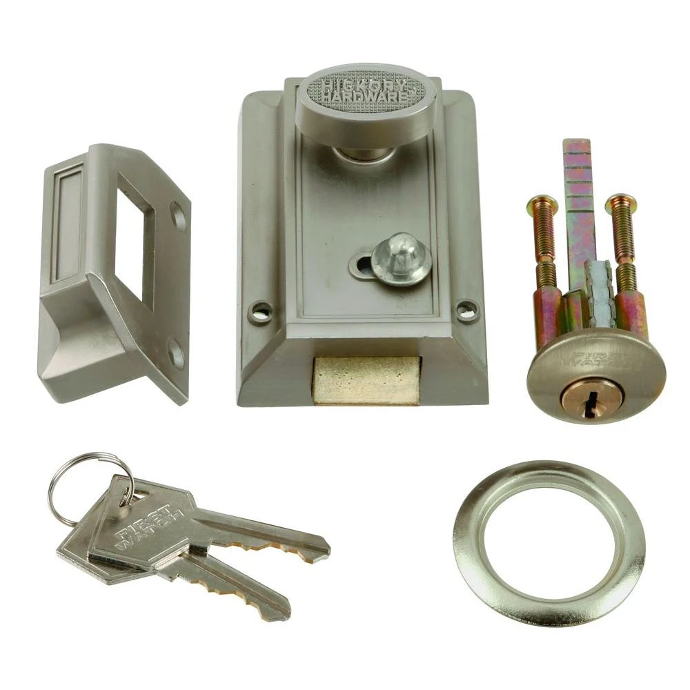 Satin Nickel Night Spring Latch