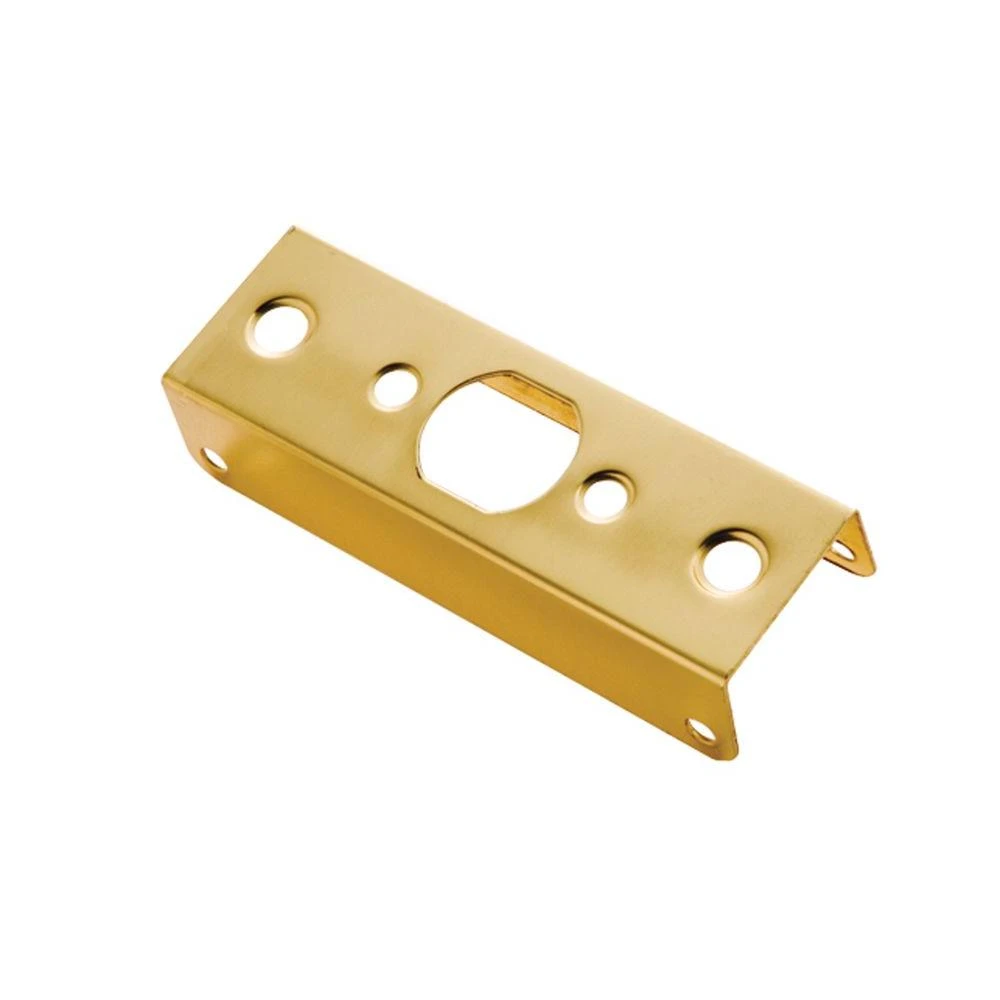 Door Edge Guard, Polished Brass, 1-3/8 In.