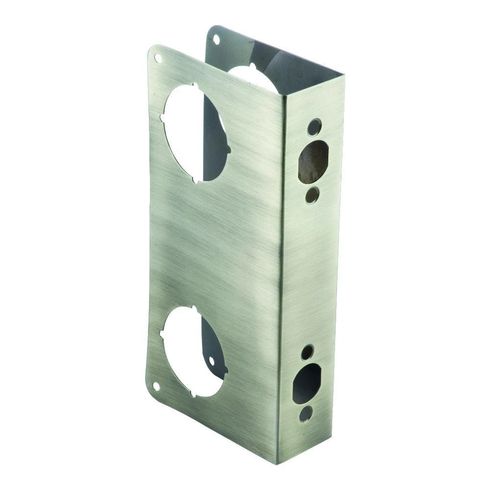 Stainless Steel Door Reinforcer, 9 x 1-3/4 In. Thick