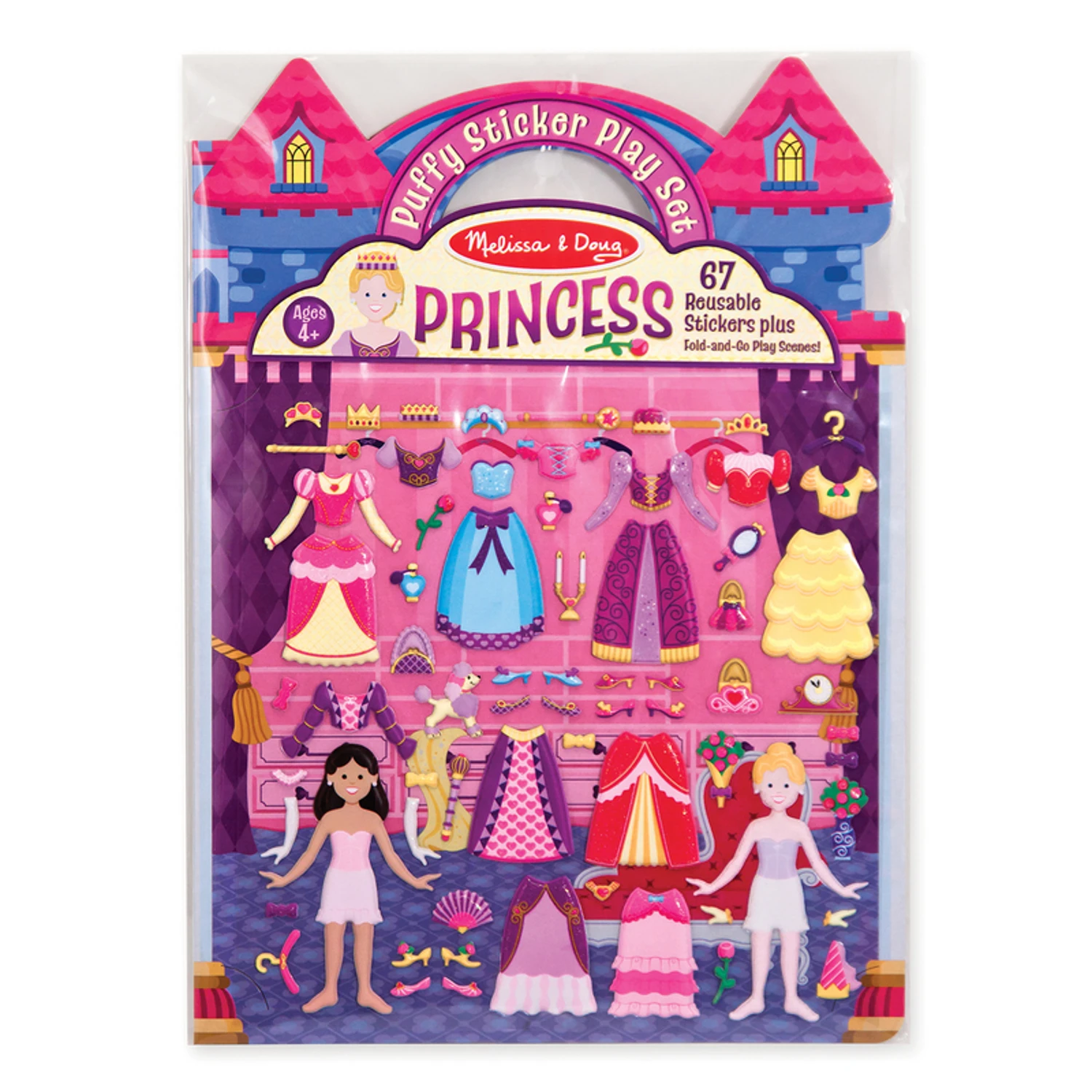 Reusable Puffy Sticker Play Set