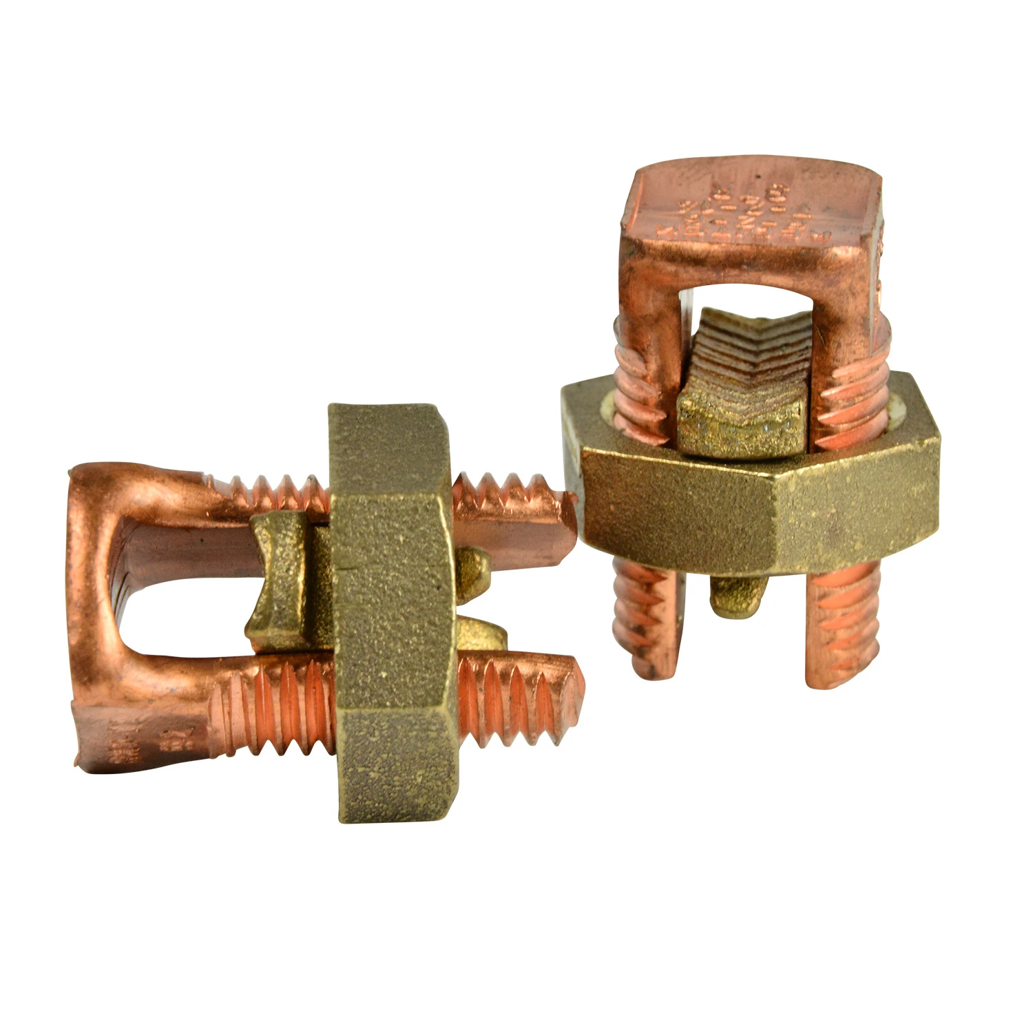 Copper Split Bolt Connector, 2 AWG, 2-Pk.